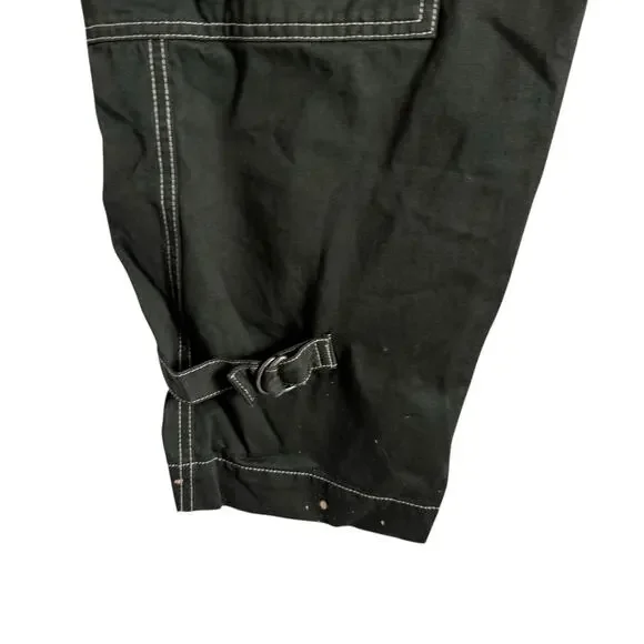 Ashley Park x RTR Olive Green Straight Leg Twill Cargo Pants Size 8 - Picture 8 of 13